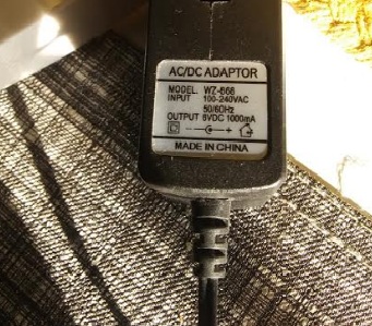 New WZ-868 6VDC 1000mA AC/DC adapter power supply charger